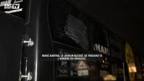 Les images du bus du Borussia Dortmund après les explosions