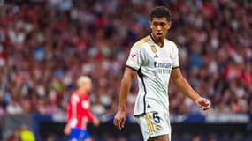 Jude Bellingham face à l'Atlético de Madrid, le 24 septembre 2023.