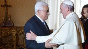 Le pape François reçoit Mahmoud Abbas, le 16 mai 2015
