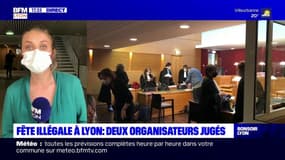 Fête illégale à Lyon : les deux organisateurs jugés