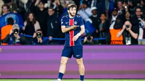 Khvicha Kvaratskhelia buteur pour le PSG en quart de finale aller de Ligue des champions, 9 avril 2025