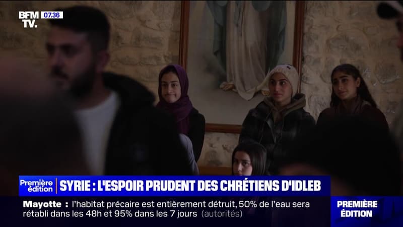 Syrie: l'espoir prudent des chrétiens d'Idleb