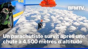 Australie: un parachutiste survit après s'être retrouvé accroché à l'aile de son avion
