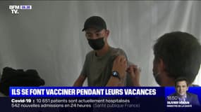 Ces ados qui se font vacciner pendant leurs vacances, anticipant la rentrée