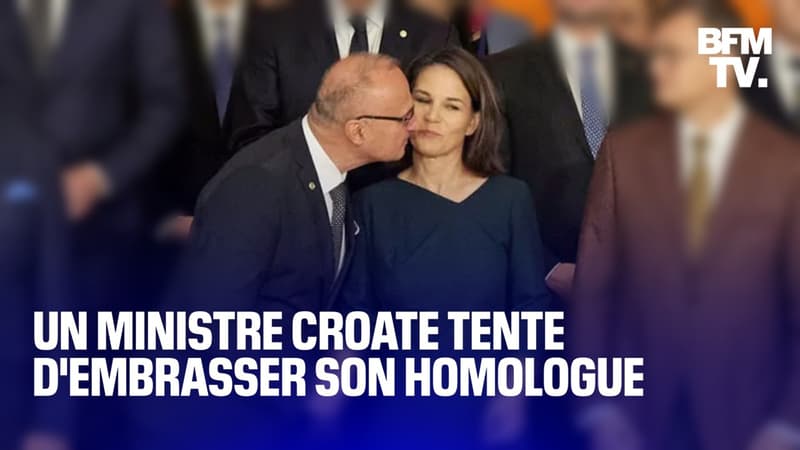 Un ministre croate tente d'embrasser son homologue allemande et suscite l'indignation