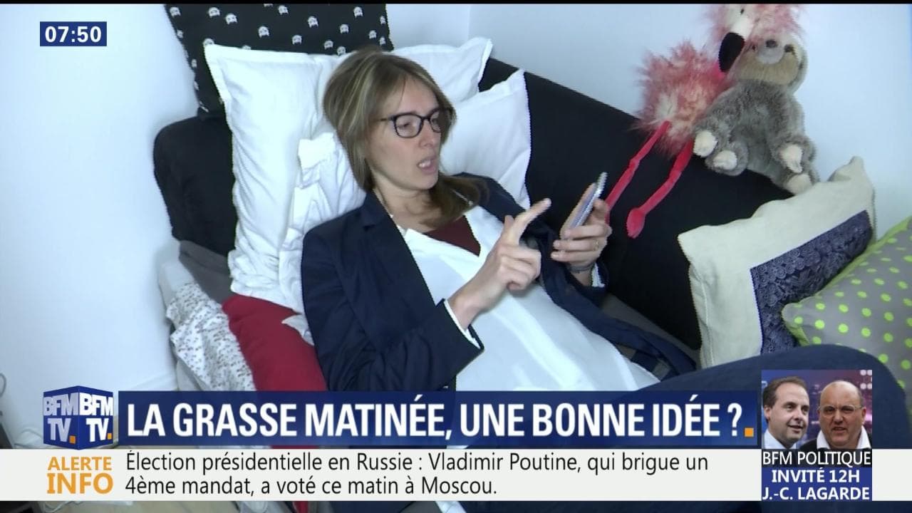 La grasse matinée, une bonne idée