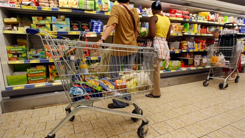 La consommation des ménages français en biens est restée stable en volume en décembre par rapport au mois précédent après avoir progressé de 0,2% (chiffre confirmé) en novembre. /Photo d'archives/REUTERS/Eric Gaillard