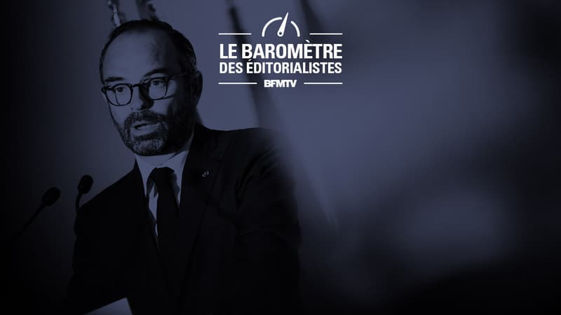 Edouard Philippe - baromètre des éditorialistes