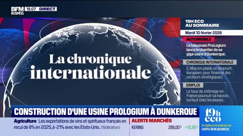 E.Macron plaide un emprunt européen pour financer des secteurs stratégiques !
