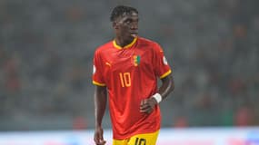 Ilaix Moriba avec la Guinée