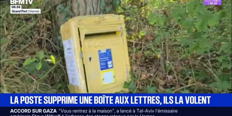 Ils volent une boîte aux lettres en réponse aux suppressions de boîtes voulue par La Poste 