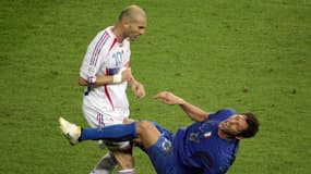 Le coup de tête de Zinédine Zidane à Marco Materazzi en finale de la Coupe du monde 2006