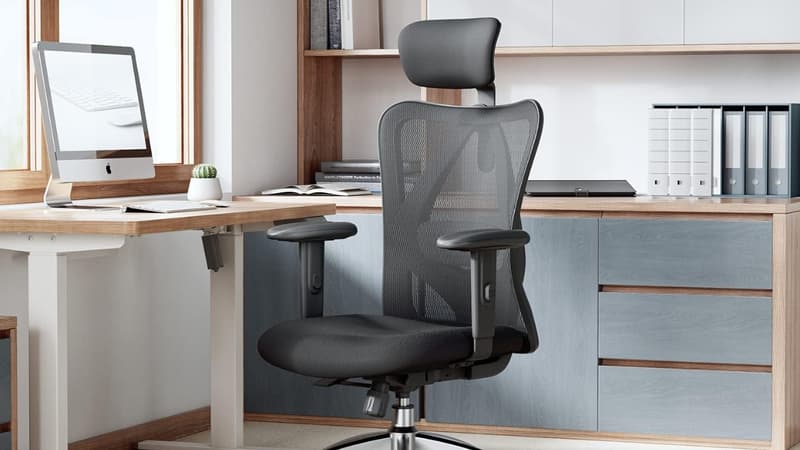 Amazon fracasse le prix de la chaise de bureau ergonomique Sihoo pour la rentrée !