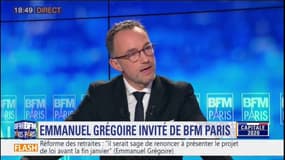 Emmanuel Grégoire répond aux questions du vrai/faux