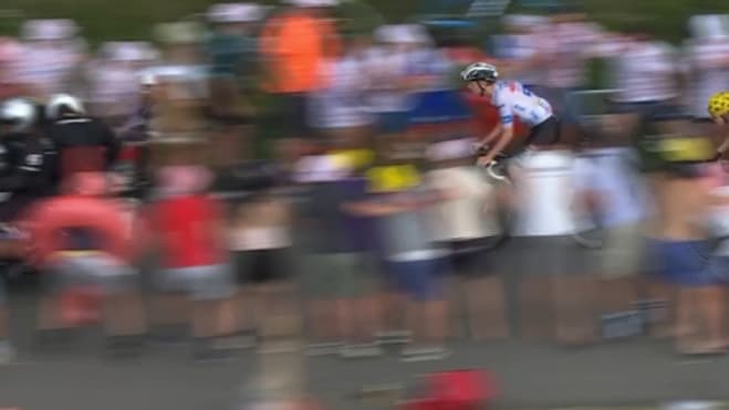 L'attaque de Pogacar sur Vingegaard, 14e étape du Tour de France, 15 juillet 2023 L'attaque de Pogacar sur Vingegaard, 14e étape du Tour de France, 15 juillet 2023