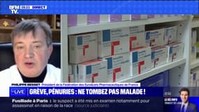Pénurie d'amoxicilline: "Toutes les pharmacies de France sont concernées par des extrêmes tensions", selon Philippe Besset 
