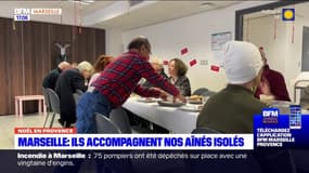 Marseille: un Noël pour les personnes âgées isolées