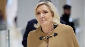 Marine Le Pen au tribunal correctionnel de Paris le 5 novembre 2024 