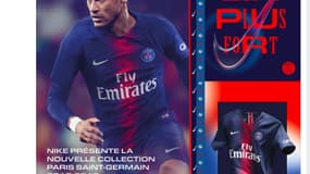 Le nouveau maillot du PSG