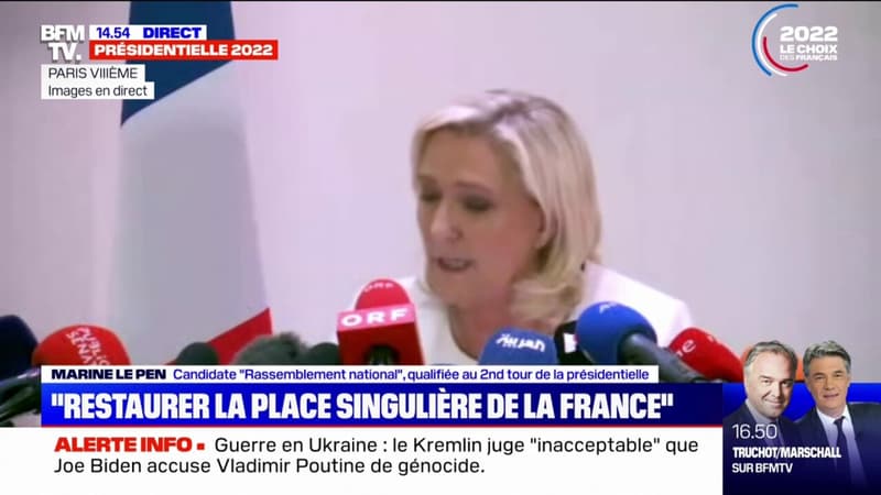 Politique étrangère: Marine Le Pen compte faire du Liban 