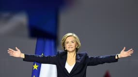 La candidate LR à la présidentielle Valérie Pécresse, en meeting dimanche 13 février au Zénith de Paris