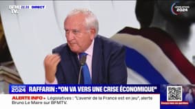 Législatives: "Je ne participerai pas à l'accession au pouvoir ni du RN, ni de LFI", assure Jean-Pierre Raffarin, ancien Premier ministre