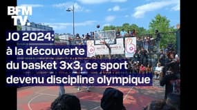 JO 2024: le basket 3x3, un sport populaire devenu discipline olympique 