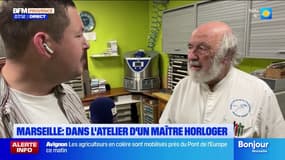 Marseille: dans l'atelier d'un maître horloger