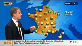 La météo pour ce vendredi 24 avril 2015