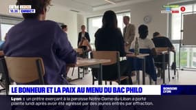 Le bonheur et la paix au menu du bac philo