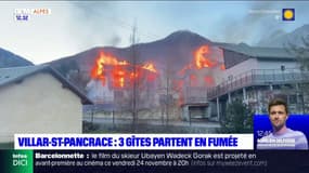 Villar-Saint-Pancrace: un incendie ravage trois gîtes ce mercredi, une enquête ouverte
