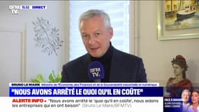 Bruno Le Maire: "À partir du 1er janvier 2023, nous mettrons en place une indemnité carburant pour ceux qui travaillent"