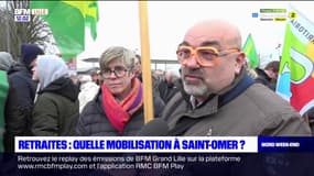 Retraites: à Saint-Omer, des citoyens manifestent pour la première fois
