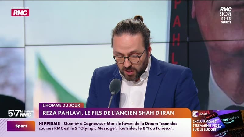 Le portrait de Julien Richard : Reza Pahlavi, le fils de l'ancien shah d'Iran - 12/01