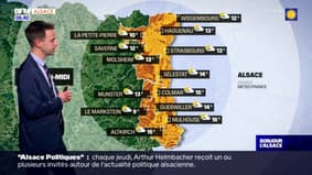 Météo Alsace: des nuages et des éclaircies ce jeudi, jusqu'à 13°C à Strasbourg et 16°C à Mulhouse