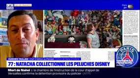 Seine-et-Marne: Natacha, 38 ans, collectionne les peluches Disney