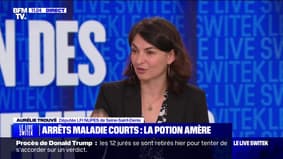 Arrêts-maladies courts: "Cette proposition est contre productive et complètement bête" estime Aurélie Trouvé (députée LFI-NUPES de Seine-Saint-Denis)