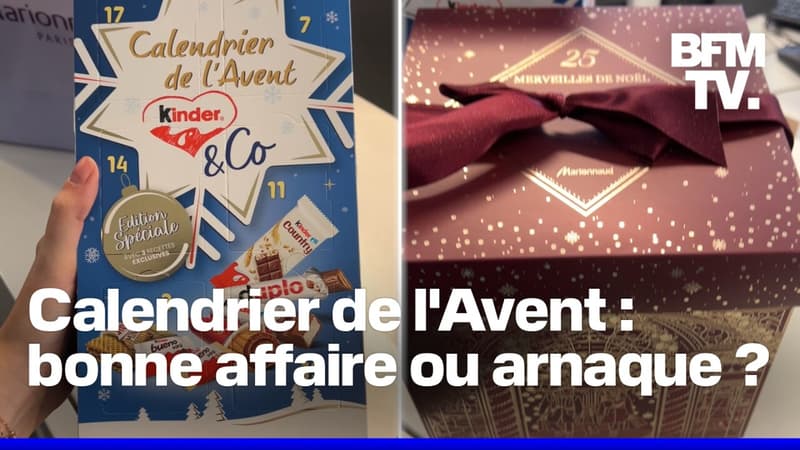 Infusions, outils de bricolages, cosmétiques... Que valent les calendriers de l'Avent?