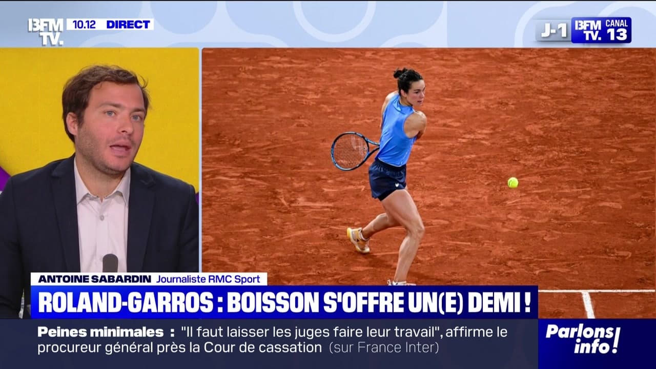 Roland-Garros : Boisson s'offre un(e) demi ! - 05/06
