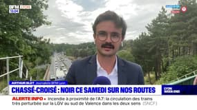 Chassé-croisé: journée noire sur les routes du Rhône