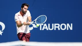 Jules Marie lors du challenger de Kozerki (Pologne), le 15 août 2023