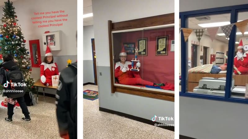 États-Unis: habillée en elfe de Noël, la directrice d'une école primaire fait le buzz sur TikTok