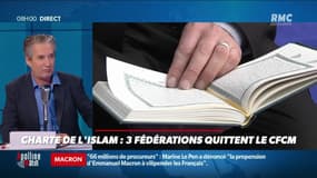 Nicolas Poincaré : Charte de l'islam ! 3 fédérations quittent le CFCM - 22/01