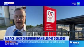 Alsace: jour de rentrée pour les 90.000 collégiens de la région