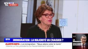 Projet de loi immigration: "Nous avons réussi à imposer à la majorité l'examen de ce texte", assure Annie Genevard, députée “Les Républicains” du Doubs qui a participé à la commission mixte paritaire