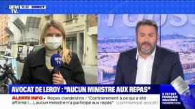 Le chef Christophe Leroy s'exprime: il n'y avait "aucun ministre" aux repas clandestins