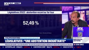 Législatives : "une abstention inquiétante" 