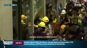 A Hong Kong, des manifestants ont envahi le Parlement