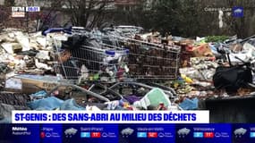 Saint-Genis-Laval: près de 150 sans-abri vivent au milieu de déchets dans une usine