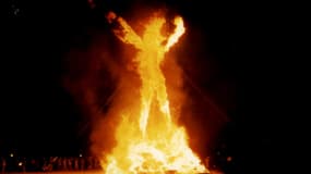 Le festival Burning Man dans le Nevada (photo d'illustration datant de 2004)